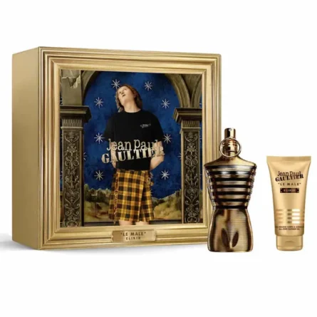 Jean Paul Gaultier Le Male Elixir Eau De Perfume Spray 125ml Set 2 Pieces - Image 1